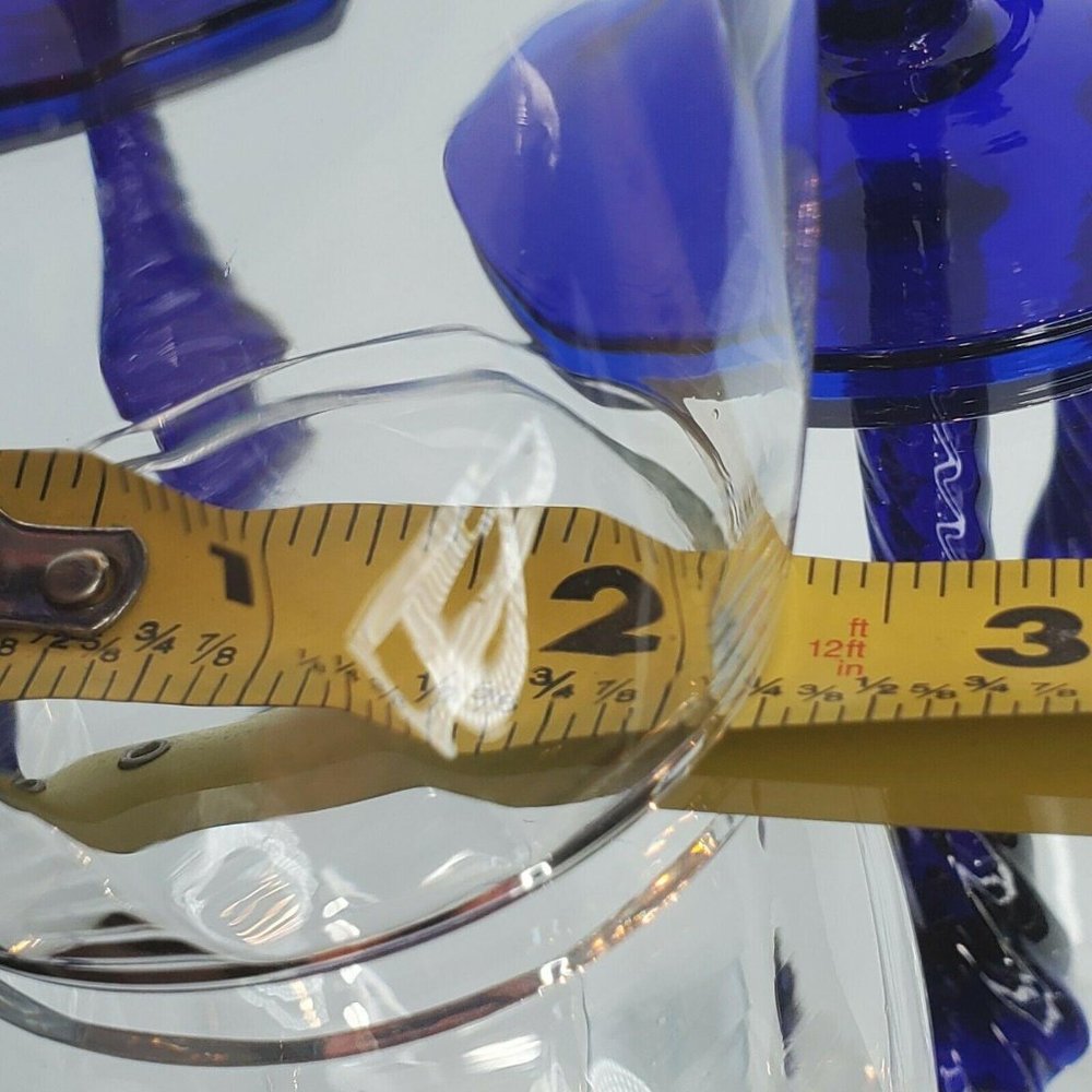 SOLD toasting glasses 8oz